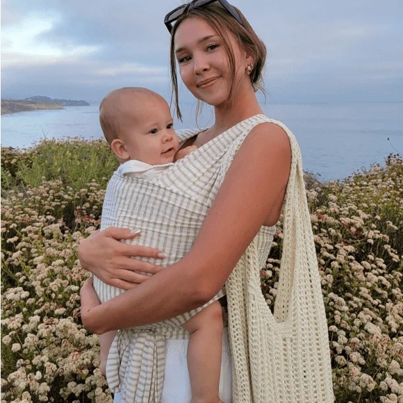 solly baby Other - solly baby gray Striped Wrap Carrier